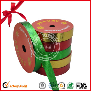 Single Side Satin Ribbon Tape Roll for Gift Packaging